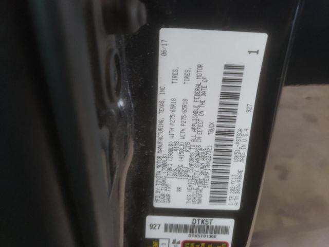 2017 TOYOTA TUNDRA CRE 5TFEW5F17HX227321