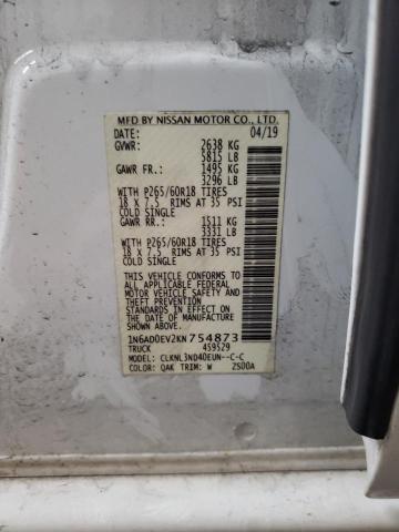 2019 NISSAN OTHER - 1N6AD0EV2KN754873