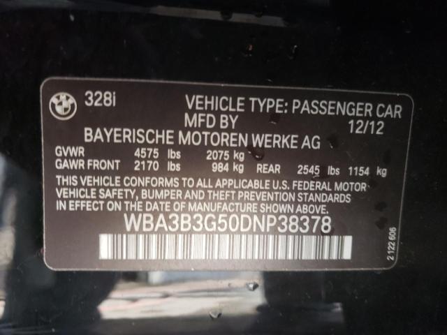 WBA3B3G50DNP38378 BMW 328 XI