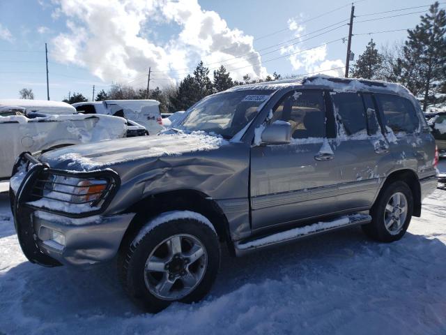 Salvage cars for sale from Copart Denver, CO: 2003 Toyota Land Cruiser