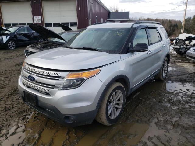 Salvage cars for sale from Copart Warren, MA: 2015 Ford Explorer XLT