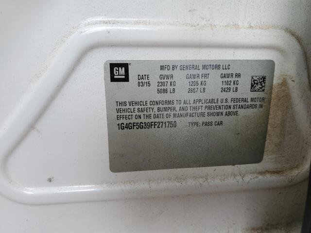2015 BUICK LACROSSE P - 1G4GF5G39FF271750