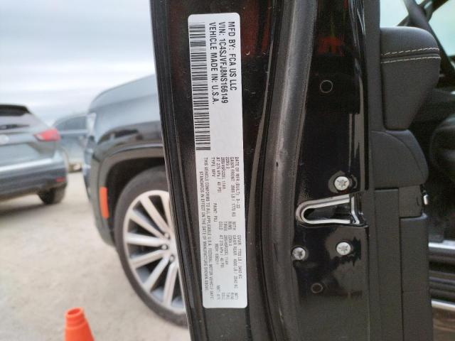 2022 JEEP GRAND WAGO 1C4SJVFJ8NS166149
