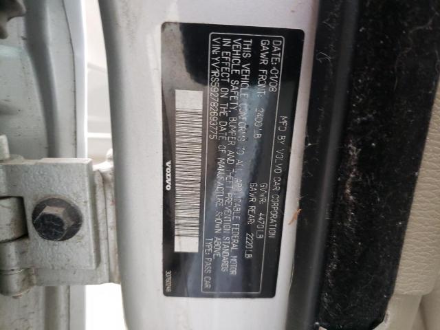 YV1RS592782693775 Volvo S60