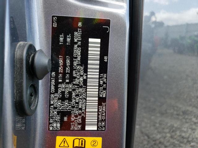2015 LEXUS ENGIN ONLY JTJYARBZ6F2007917