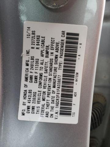 2015 HONDA ACCORD EXL - 1HGCR3F81FA008677