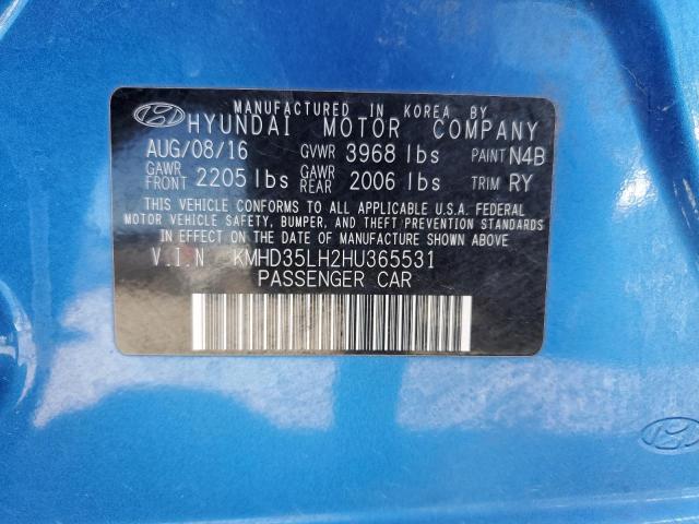 2017 HYUNDAI ELANTRA GT - KMHD35LH2HU365531