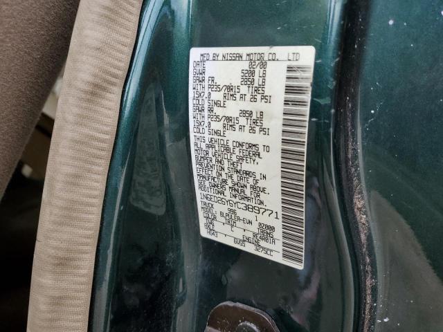 1N6ED26Y6YC389771 Nissan Frontier King Cab Xe