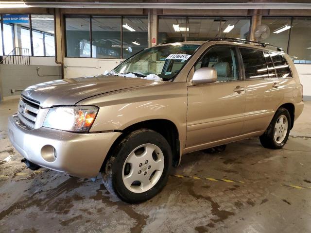 Toyota Highlander salvage cars for sale: 2005 Toyota Highlander Limited