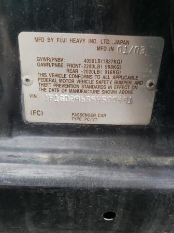 JF1GD29684H500491 Subaru Impreza Wrx