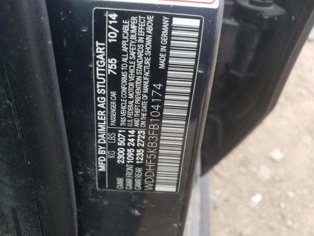 2015 MERCEDES-BENZ 350 - WDDHF5KB3FB104174