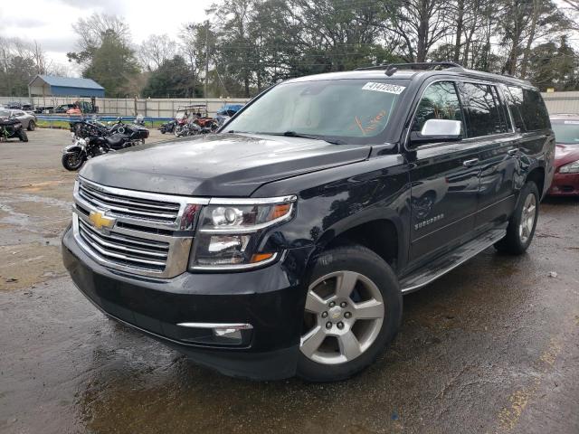Chevrolet Suburban salvage cars for sale: 2015 Chevrolet Suburban C1500 LTZ