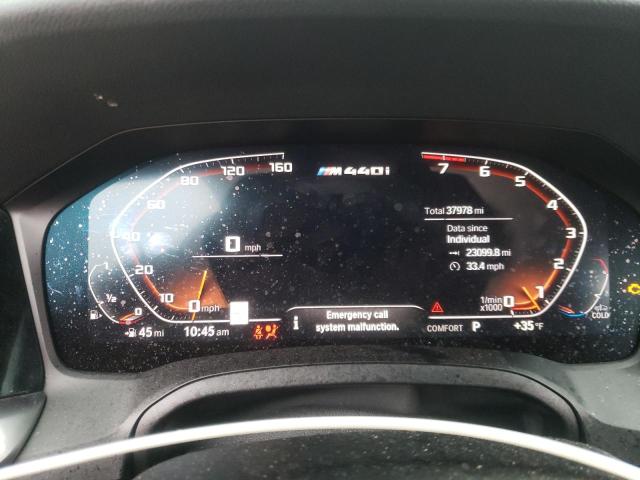 2022 BMW M440XI GRA WBA13AW07NFM09574