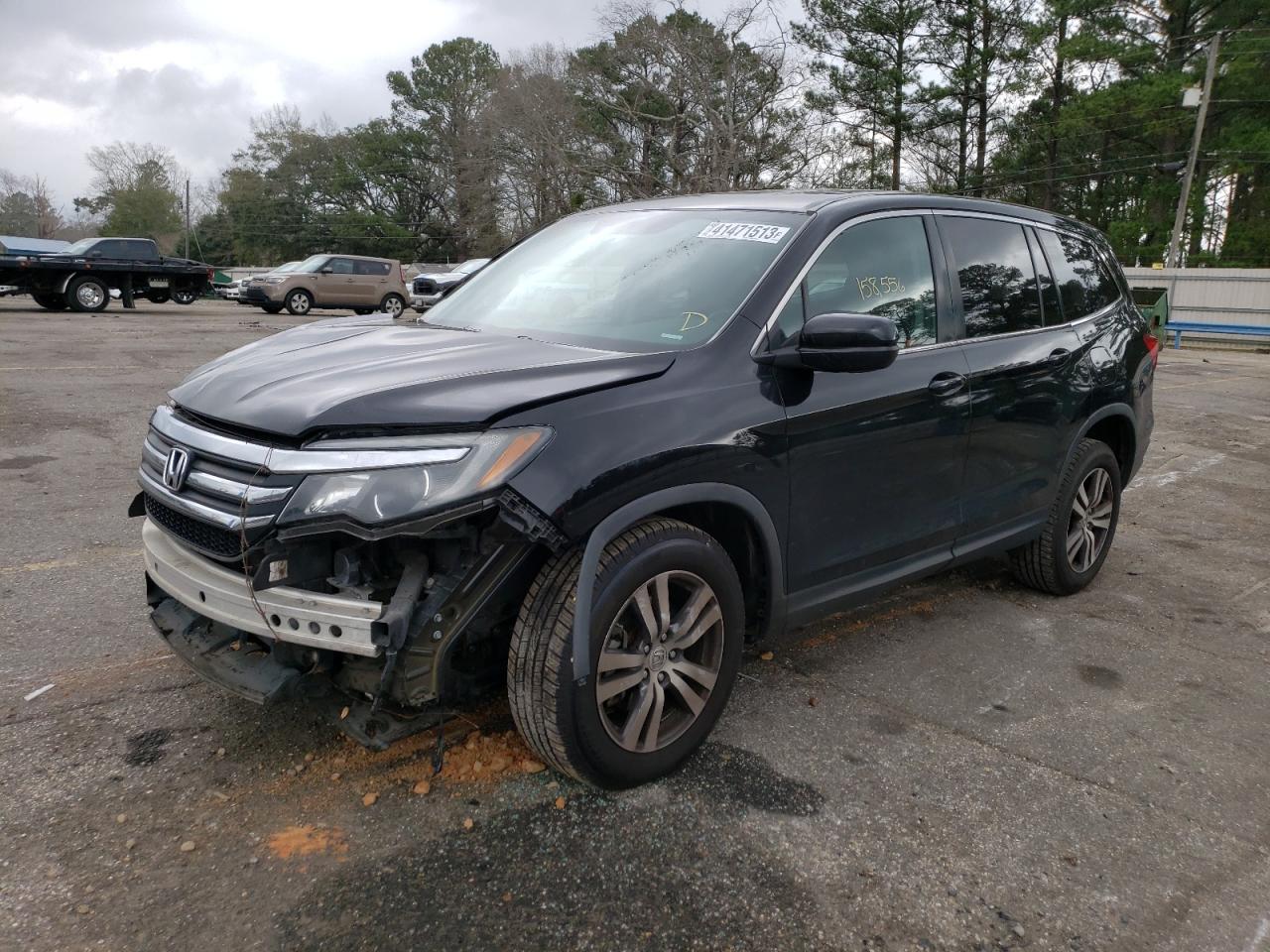 5FNYF5H54HB011630 HONDA PILOT EXL 2017