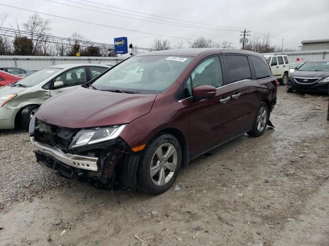 2020 Honda Odyssey Exl Бордовый vin: 5FNRL6H74LB004027