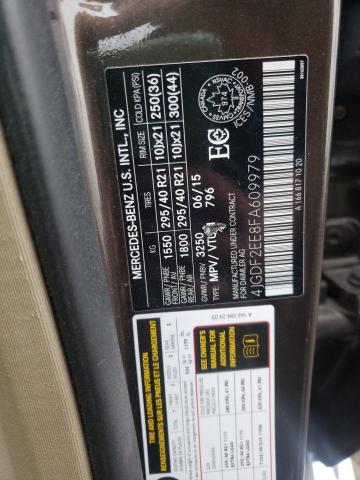 2015 MERCEDES-BENZ GL 350 BLU - 4JGDF2EE8FA609979