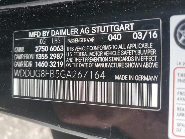 WDDUG8FB5GA267164 Mercedes-Benz S 550 4matic