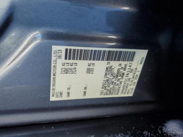 1N4AA6CV7LC361147 Nissan MAXIMA SV