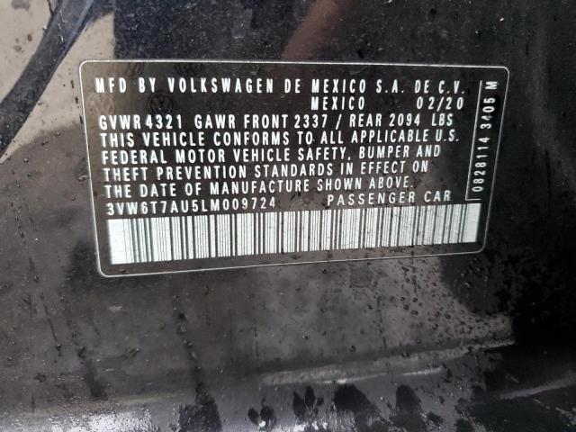 2020 VOLKSWAGEN GTI S - 3VW6T7AU5LM009724