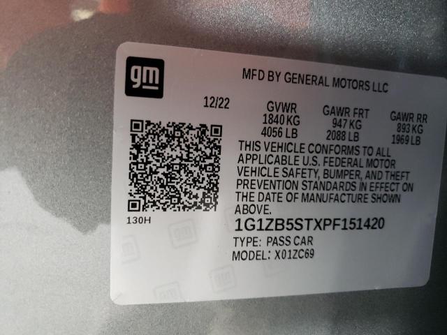 2023 CHEVROLET MALIBU LS - 1G1ZB5STXPF151420