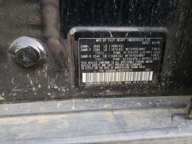 4S4BRBLC9E3272239 Subaru Outback 2.5i Limited