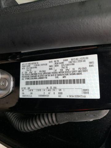 2020 FORD ESCAPE TIT - 1FMCU9J98LUB89119
