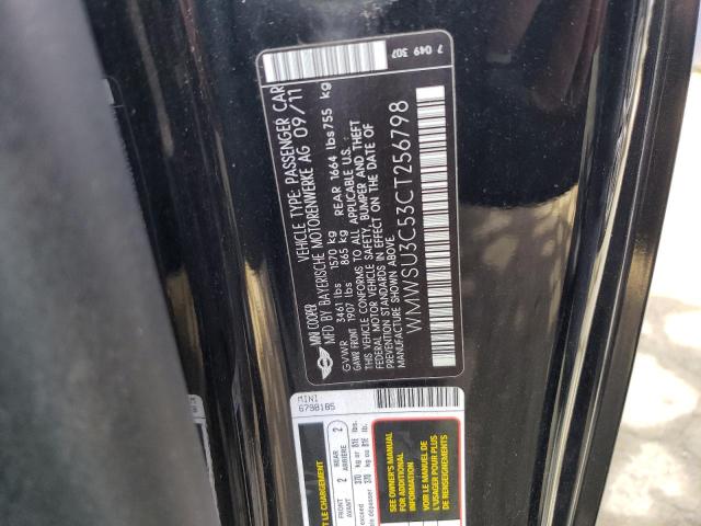 WMWSU3C53CT256798 Mini Cooper