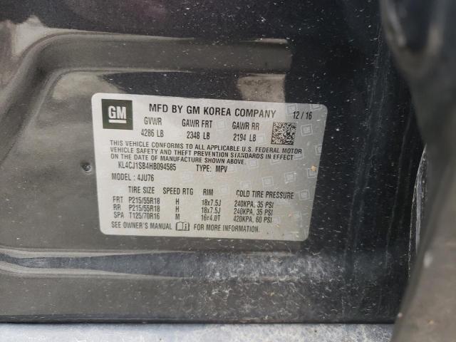 2017 BUICK ENCORE SPO - KL4CJ1SB4HB094585