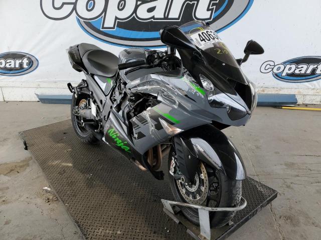 Salvage motorcycles for sale at Grand Prairie, TX auction: 2021 Kawasaki ZX1400 J