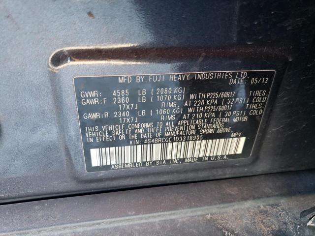 4S4BRCGC1D3318905 Subaru Outback 2.5i Premium