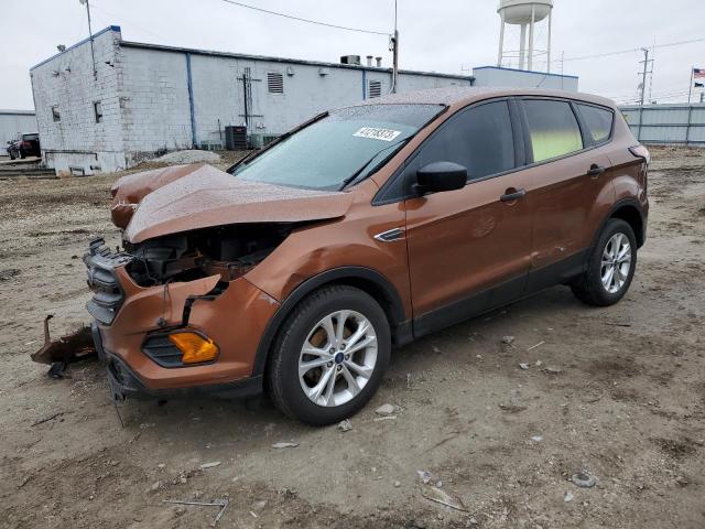 Salvage cars for sale from Copart Chicago Heights, IL: 2017 Ford Escape S