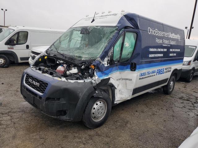 Salvage cars for sale from Copart Indianapolis, IN: 2022 Dodge RAM Promaster 2500 2500 High