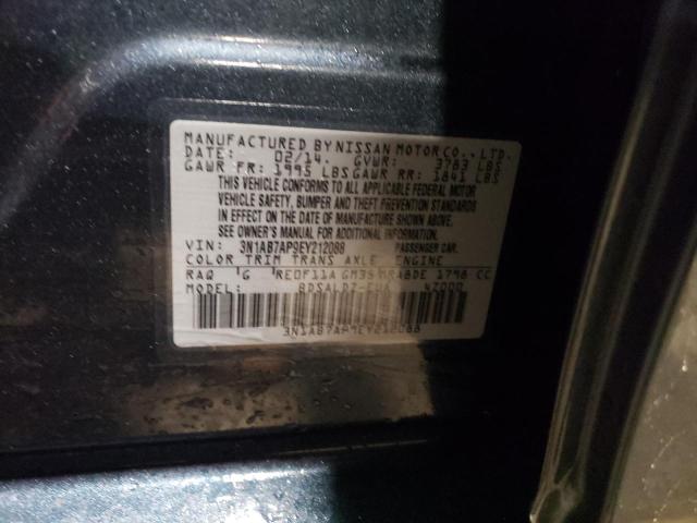 3N1AB7AP9EY212088 Nissan SENTRA S
