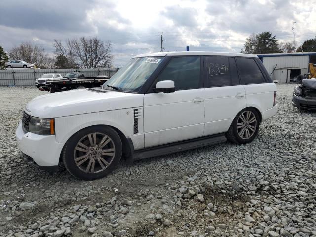 Salvage cars for sale from Copart Mebane, NC: 2012 Land Rover Range Rover HSE Luxury