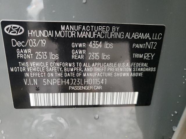 2020 HYUNDAI SONATA LIM - 5NPEH4J23LH011541