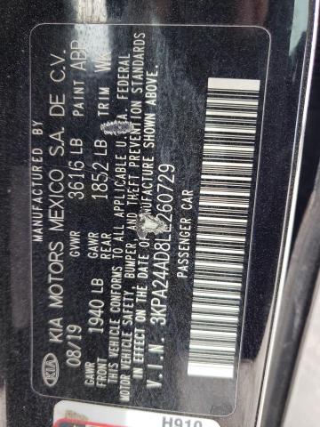 3KPA24AD8LE260729 KIA RIO LX