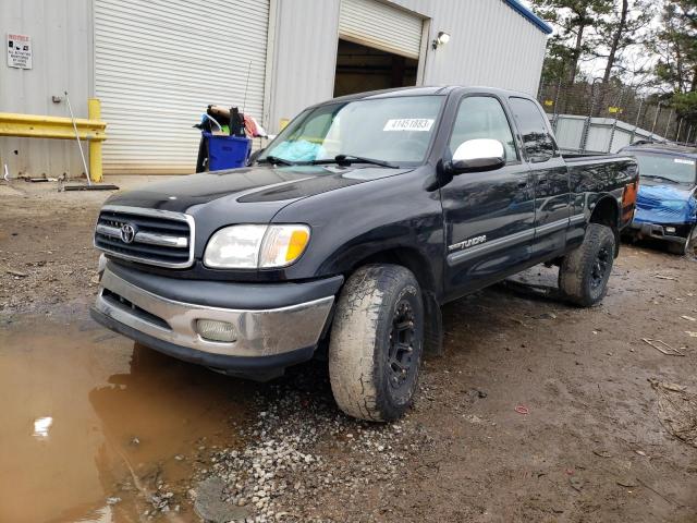 Toyota Tundra salvage cars for sale: 2002 Toyota Tundra Access Cab SR5
