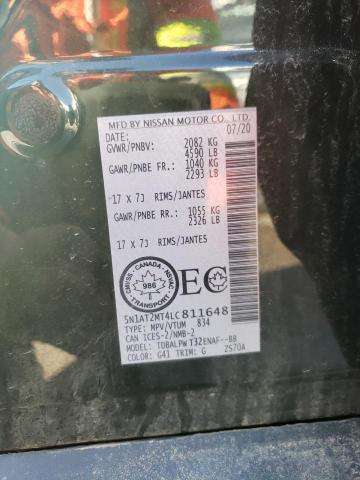 2020 NISSAN ROGUE S - 5N1AT2MT4LC811648
