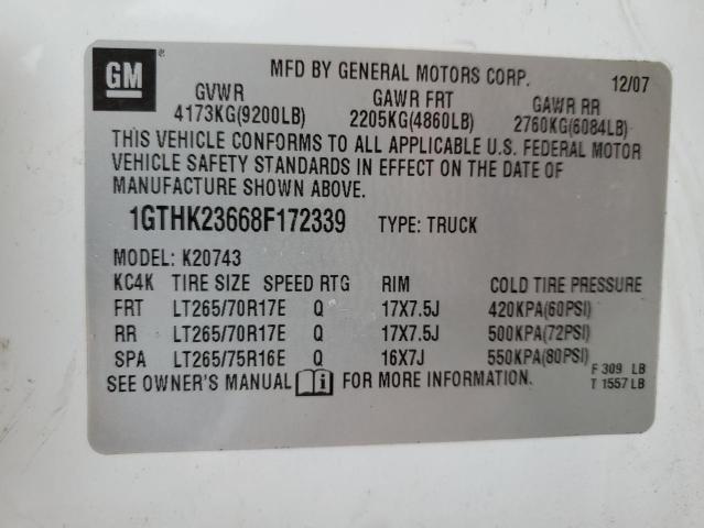 1GTHK23668F172339 GMC Sierra K2500 Heavy Duty