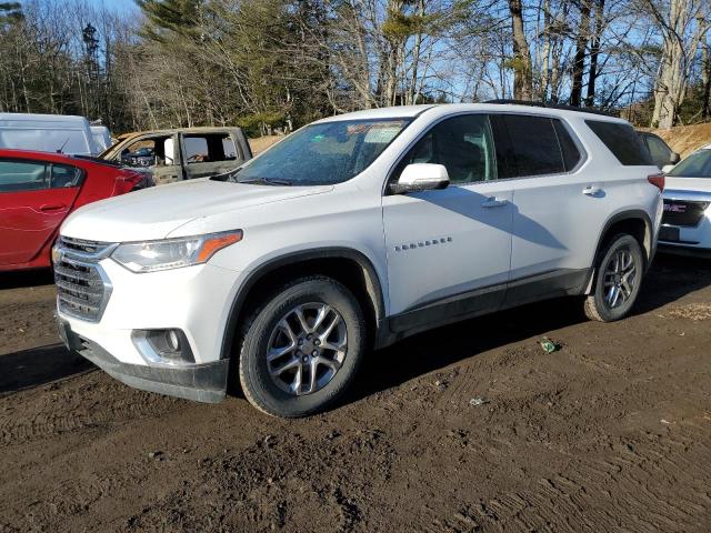 Salvage cars for sale from Copart Lyman, ME: 2019 Chevrolet Traverse LT