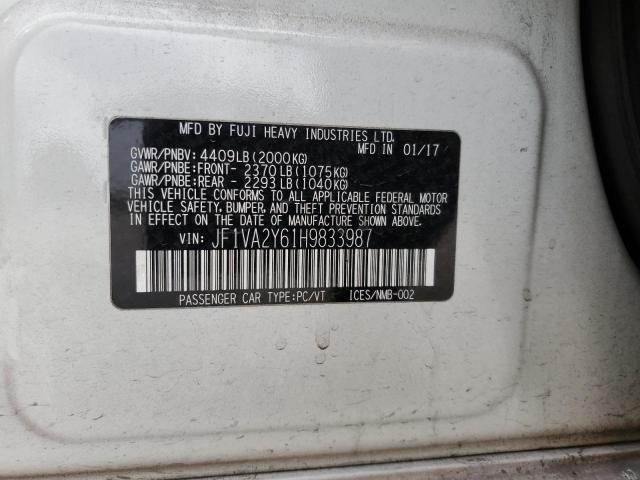 2017 SUBARU WRX STI LI - JF1VA2Y61H9833987