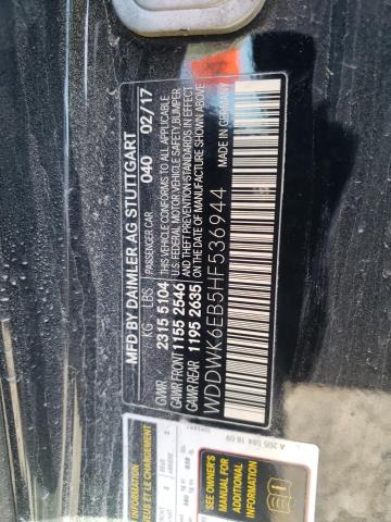 2017 MERCEDES-BENZ C 43 4MATI - WDDWK6EB5HF536944
