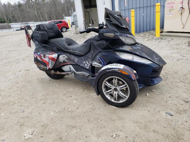 Salvage motorcycles for sale at Warren, MA auction: 2010 Can-Am Spyder Roadster RT