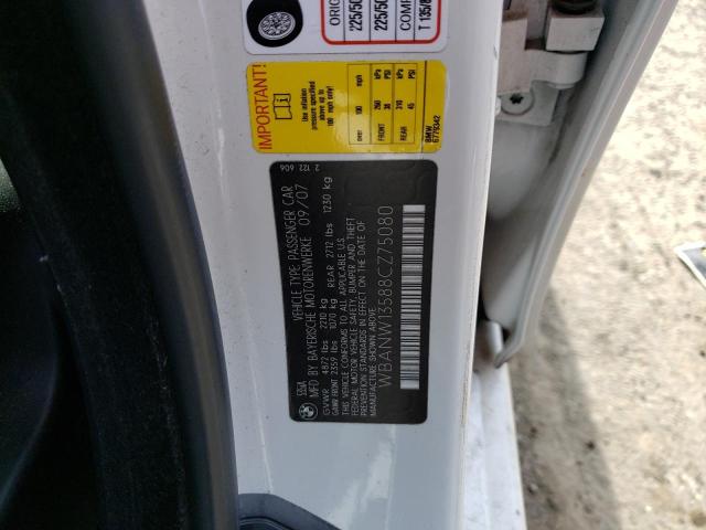 WBANW13588CZ75080 BMW 535 I
