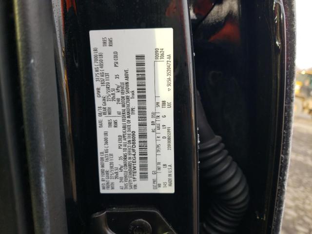2018 FORD F150 SUPER 1FTEW1EG4JFD88090