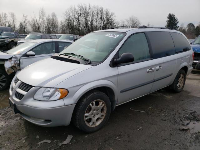 Salvage cars for sale from Copart Portland, OR: 2003 Dodge Grand Caravan EX