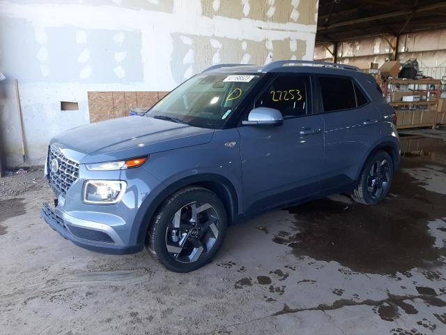 Hyundai salvage cars for sale: 2021 Hyundai Venue SEL