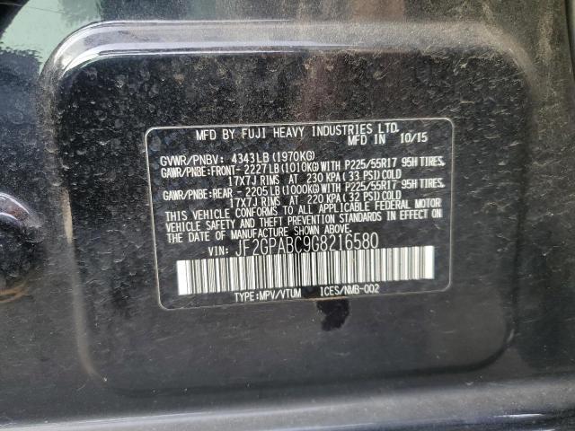 JF2GPABC9G8216580 Subaru Crosstrek