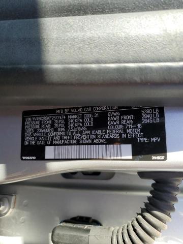 YV4902RBXF2577474 Volvo XC60