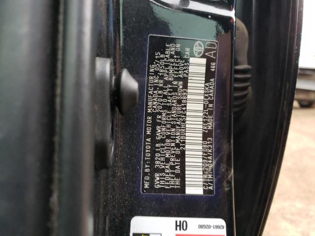 2015 TOYOTA COROLLA L 2T1BURHE5FC418893